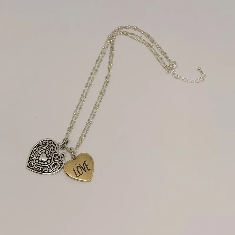 Colar prateado com design de corrente bizantina — ref. CLR0037A